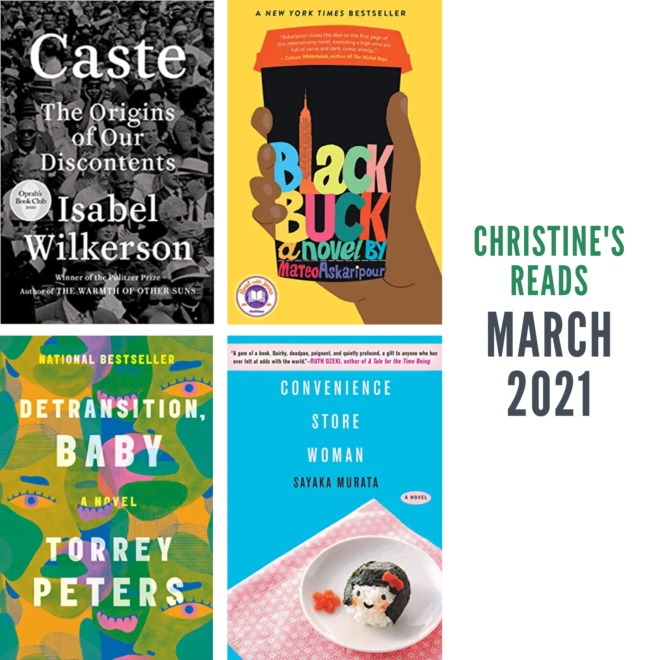 March 2021 Reads