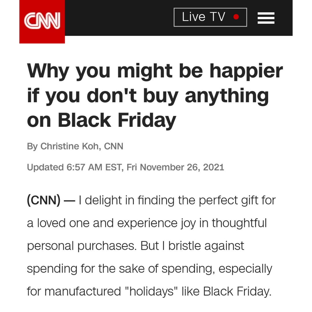 CNN: Black Friday