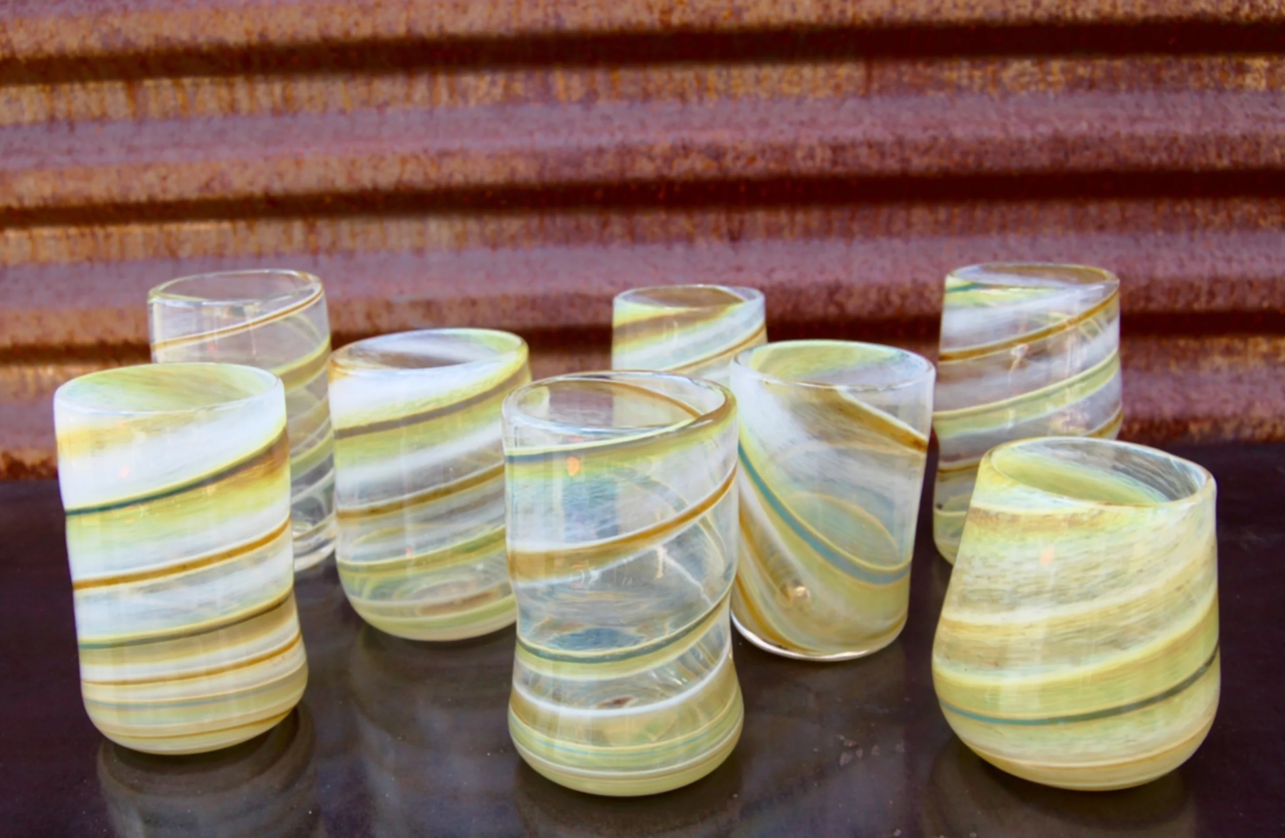 Swirl Glasses Commission