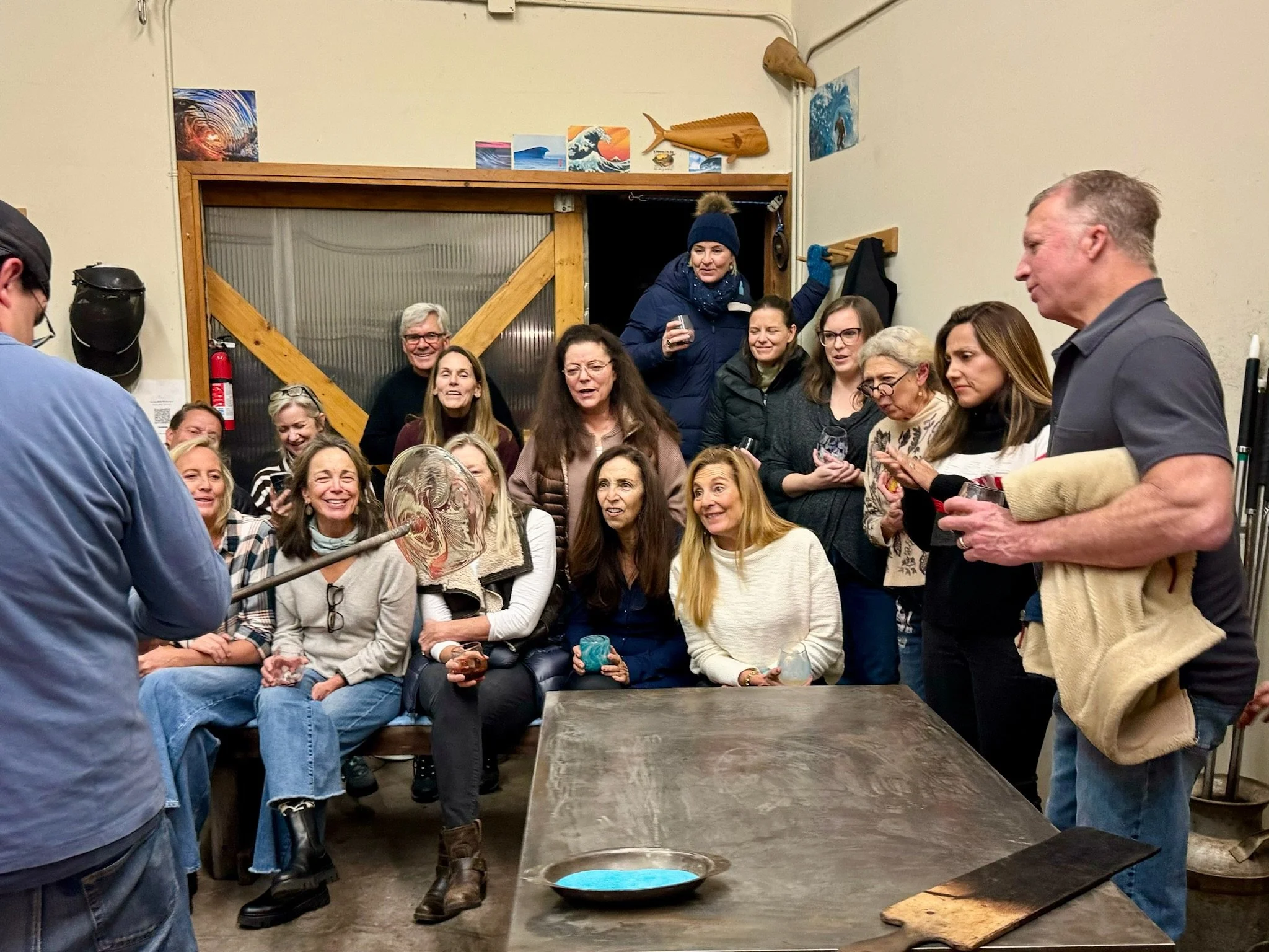 Glass Blowing & Wine Tasting