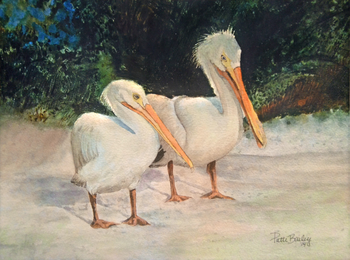 Two Egrets