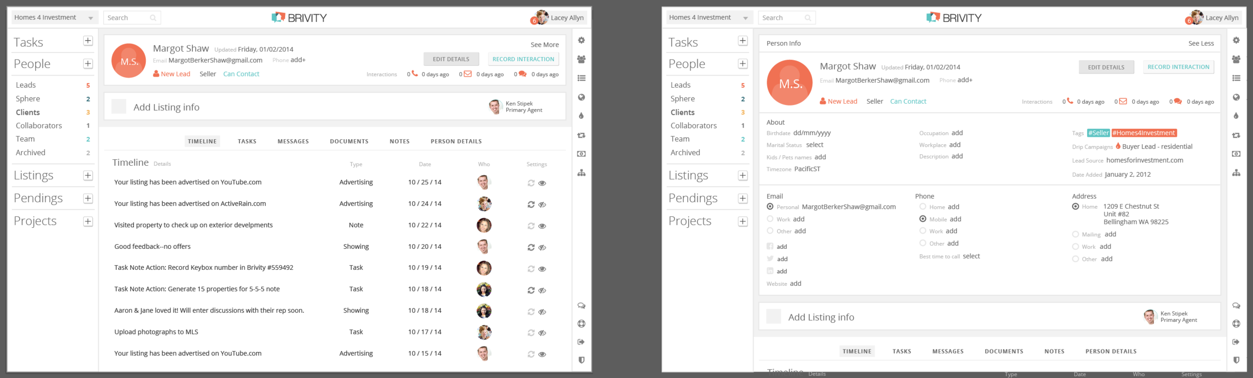 After adding enough data for users to understand what they are looking at, I build interactive prototypes with variations on color and text hierarchy to be A/B tested by both new and old users for a usibility benchmark and to confirm that their expectations were met. These are often tweaked and tested again on new users.