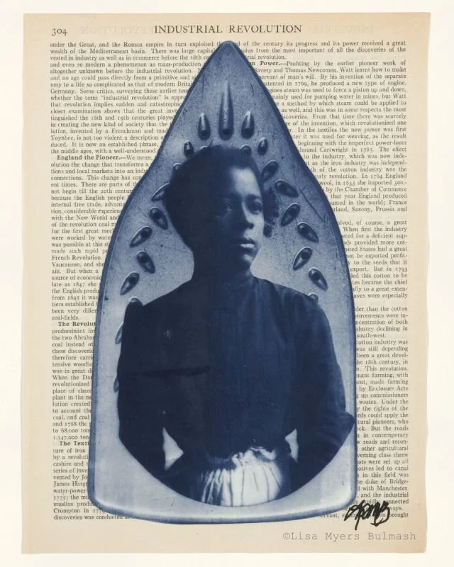 From Can't See to Can't See (Revolution)
Collage on paper
15.25 x 12 x 1 inches
Photo credit: Bellevue Fine Art Reproduction