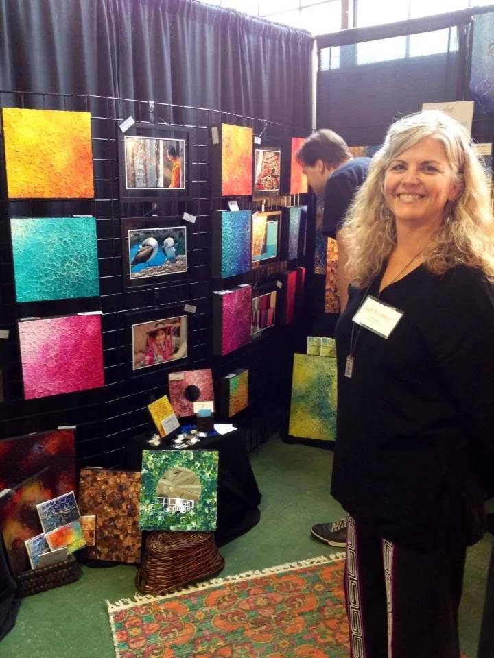 Kristin Johnson at Best of the Northwest/ October. Credit: Kristin Johnson Art