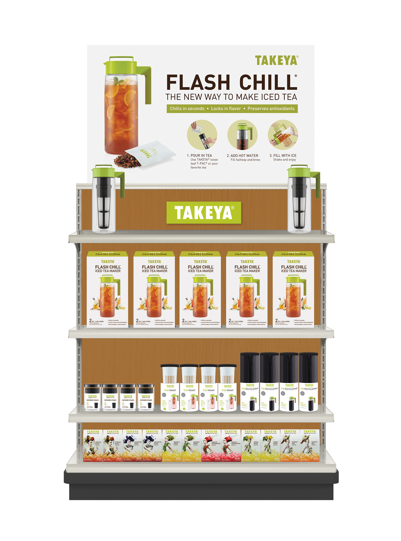 Target End Cap Display
