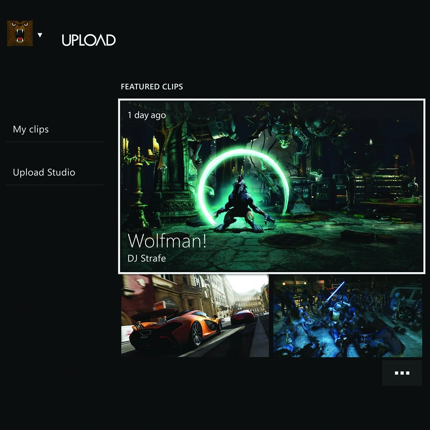 Upload, XboxOne - Microsoft