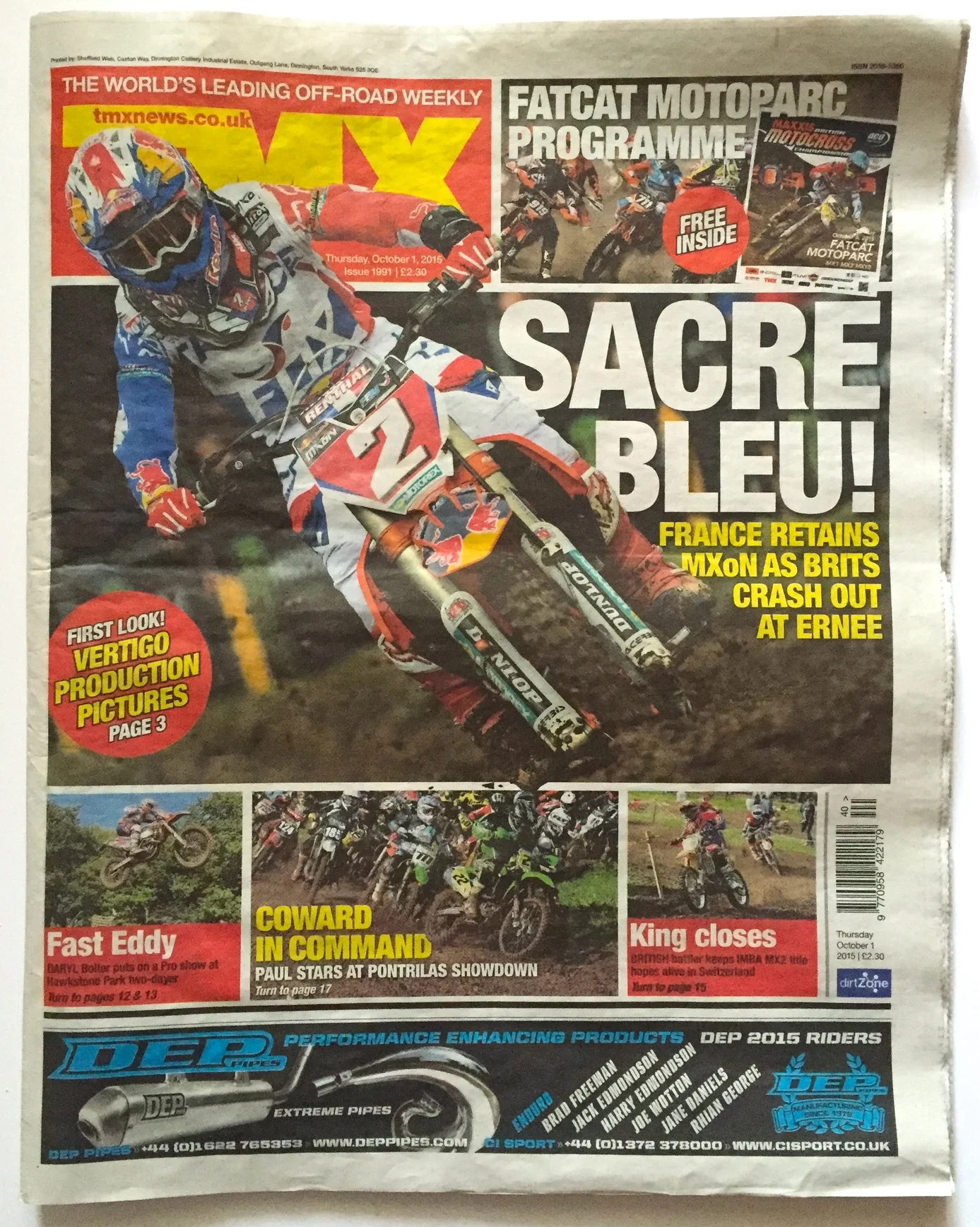 TMX NEWS - 1 OCT 2015