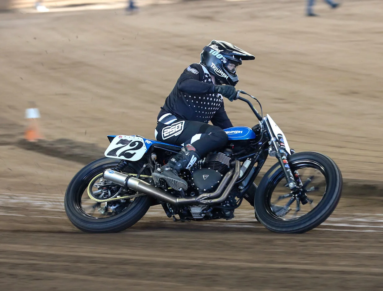 RIDER PROFILE: PAUL HARTMAN, FLAT TRACK, CALIFORNIA