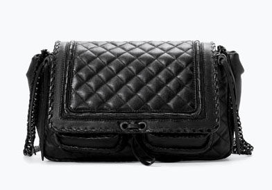 This Zara quilted leather city bag retails for $139. Photo by Zara.