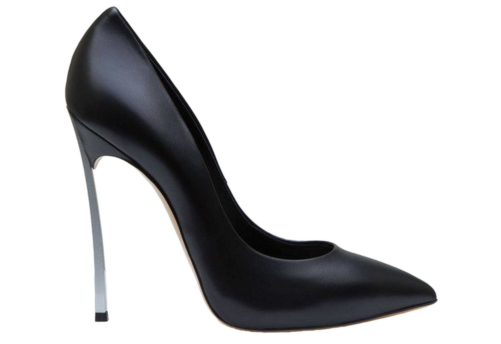 The Casadei blade pumps range in price from $640 to $1,400. Photo courtesy of Casadei.