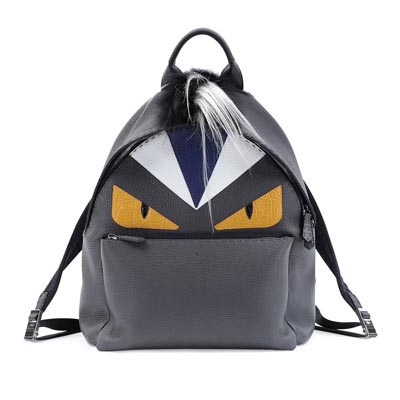 The Fendi Monster is everywhere from bag charms to backpacks.