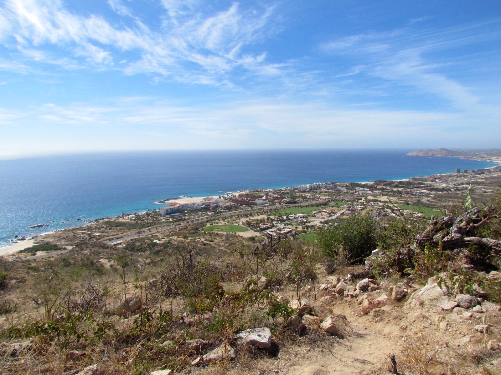 View from the top of the Groomed Hiking Trail