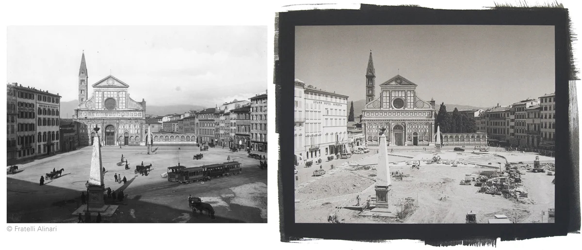 Piazza and Church of Santa Maria Novella, Florence, Italy