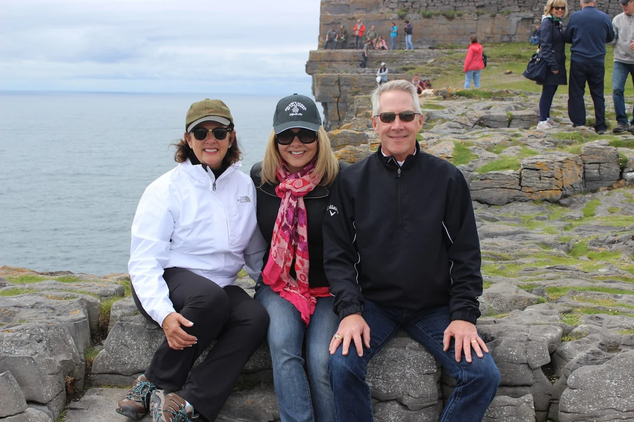 Uncle John & Aunt Colleen - a beautiful day on the Aran Islands