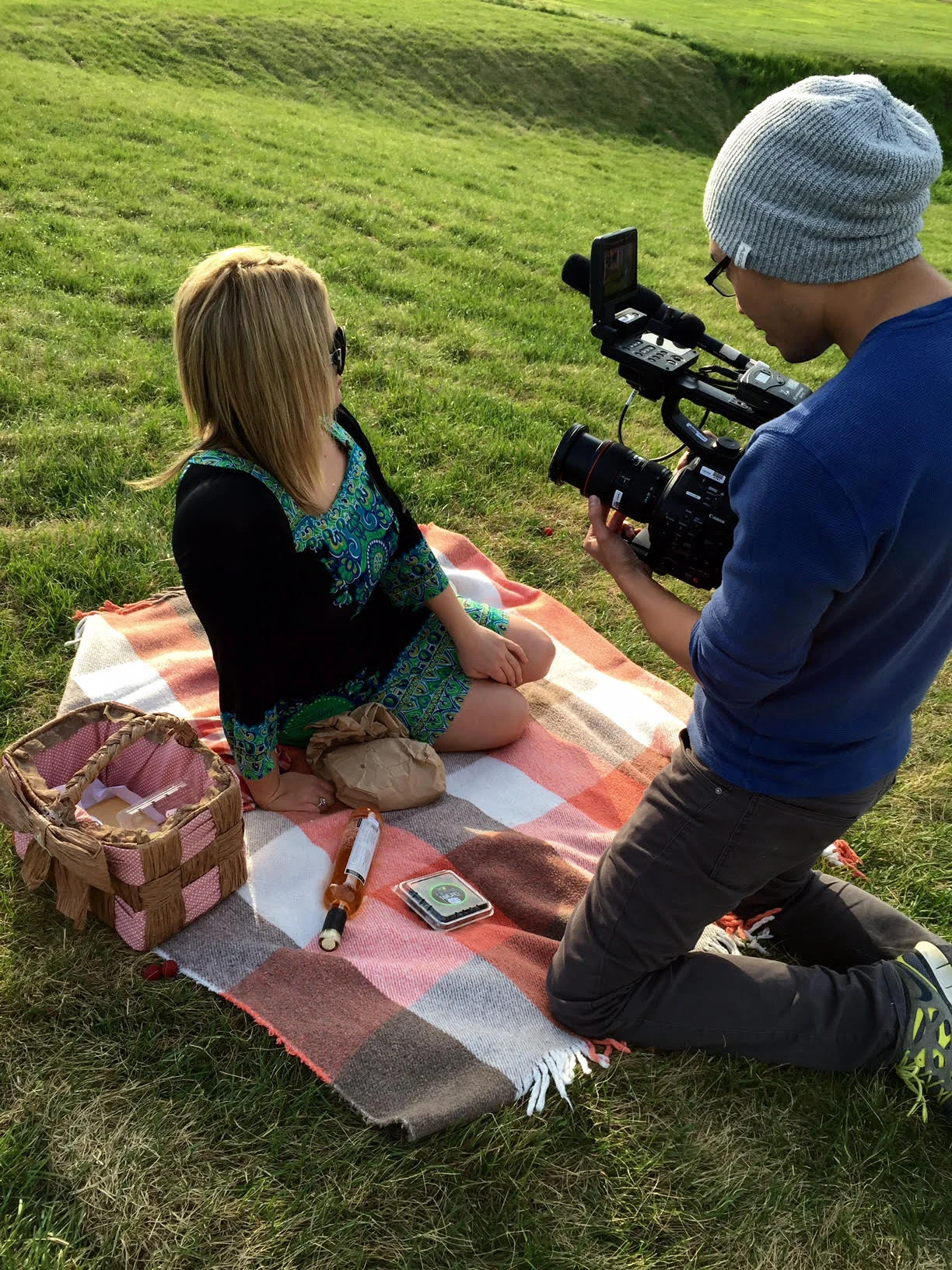 Just me hanging out by myself on a picnic...