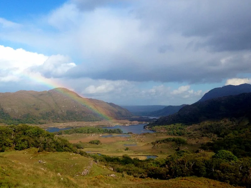 Driving from Kenmare to Killarney