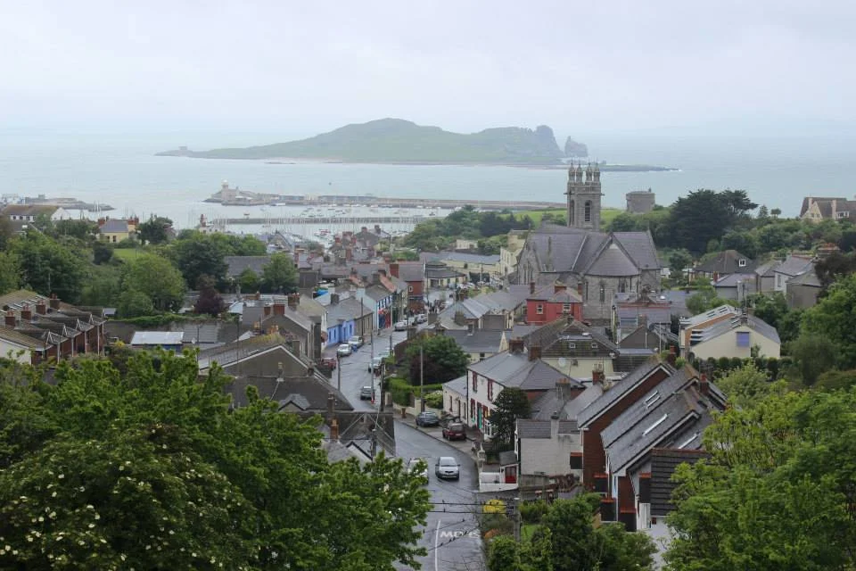 The coastal village of Howth