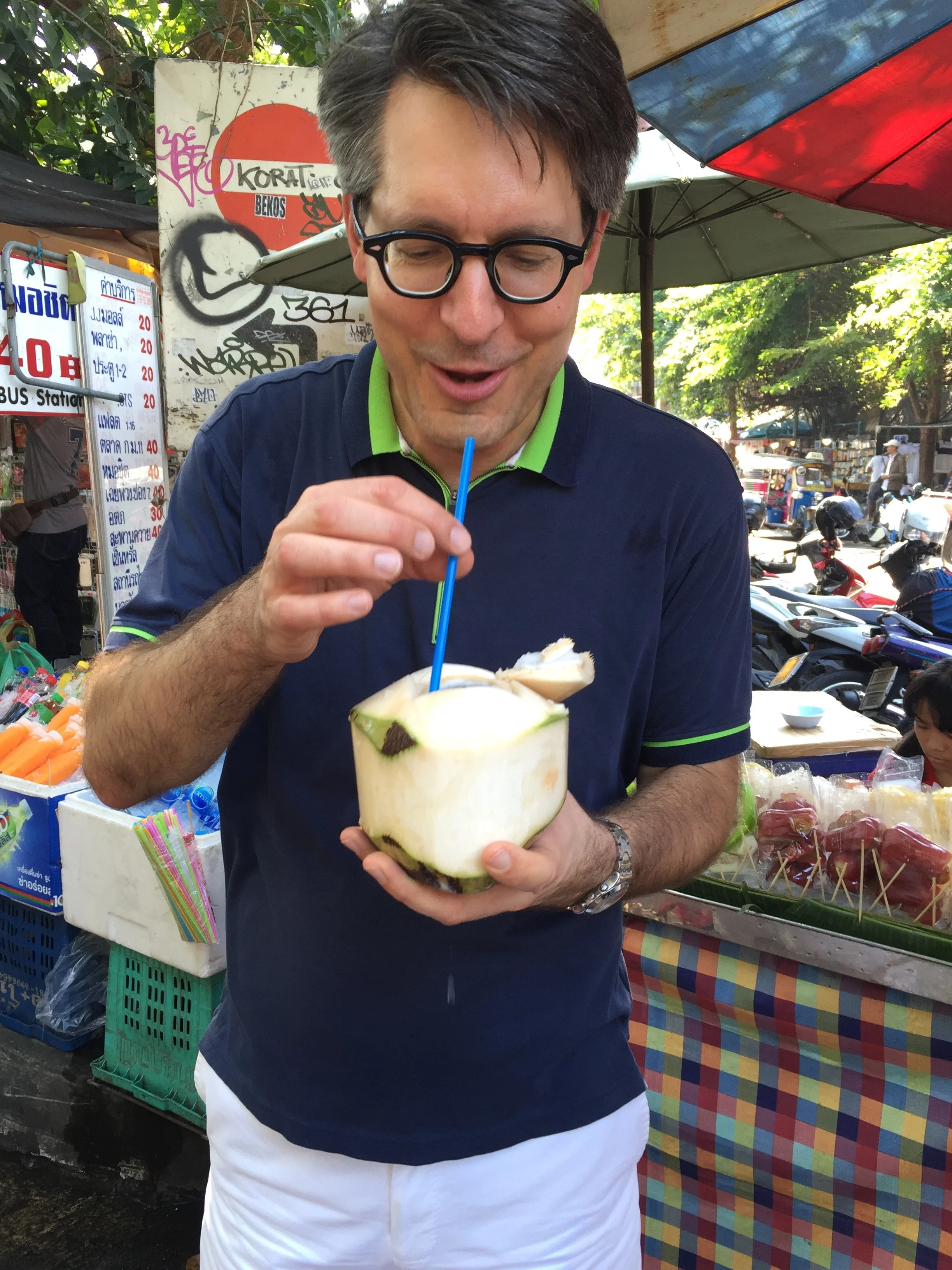 We consumed a lot of coconuts on this trip, especially Alex. If he disappeared for a second, I knew he was buying a coconut.