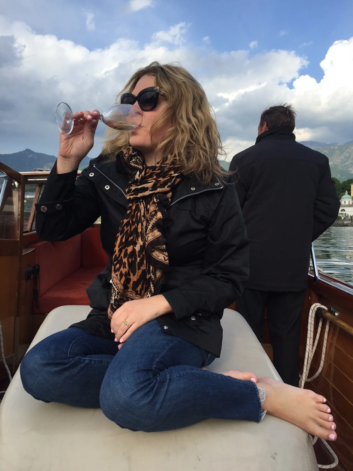 One of my all-time favorite trips in May 2016: staying at the Grand Hotel Tremezzo in Lake Como, Italy. Totally obnoxious champagne on boat shot. But what a day! 