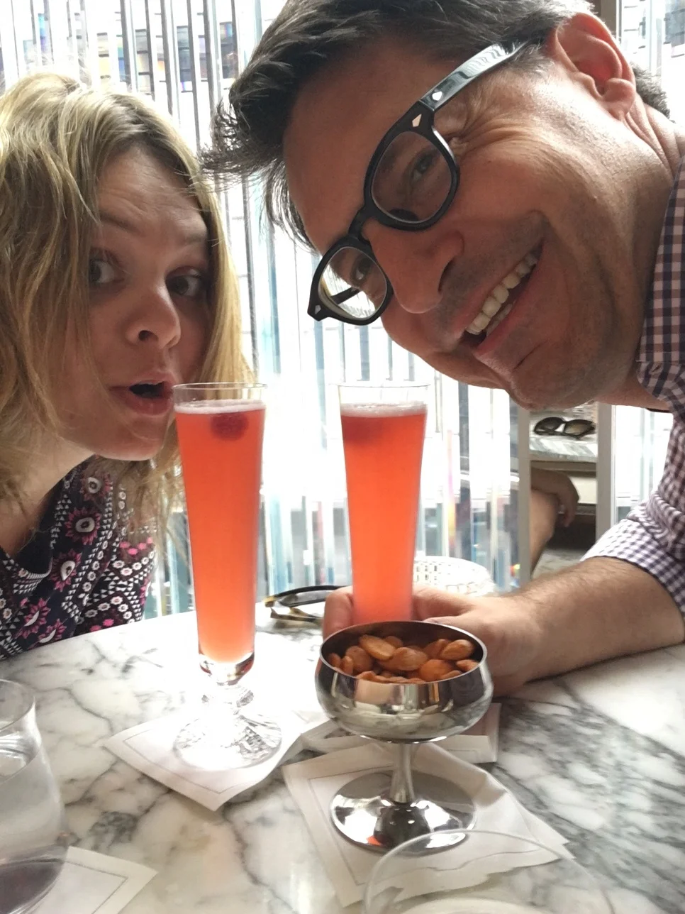 Favorite cocktail - Mr. Pink's at the Baccarat Hotel 