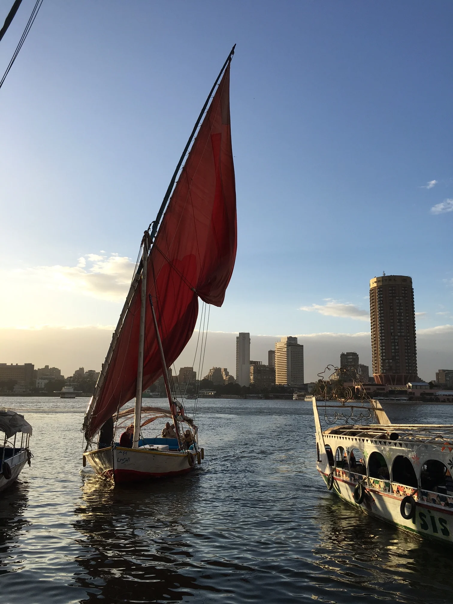 Felucca ride, Cairo! 