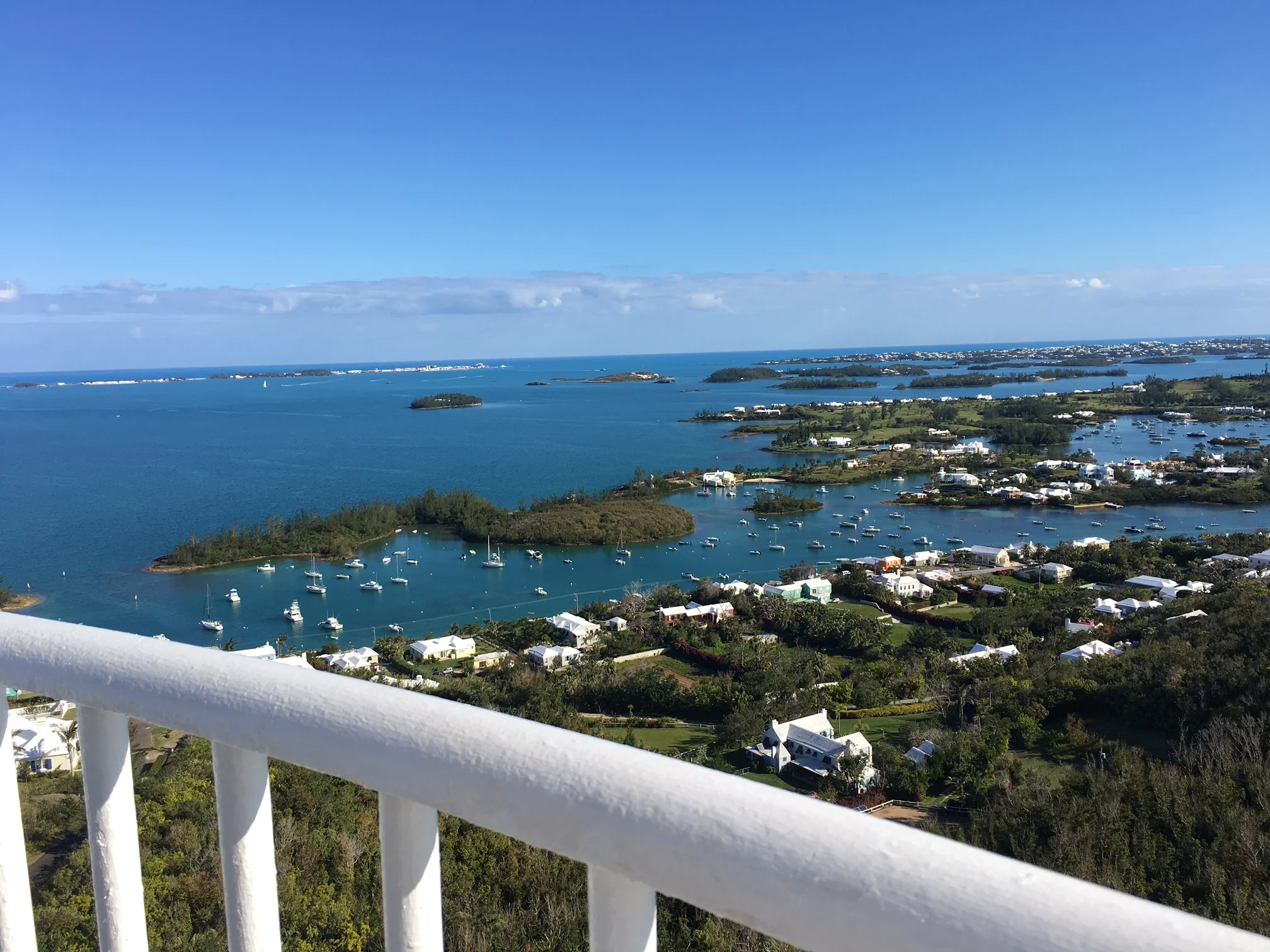 The view from Gibbs Hill Lighthouse