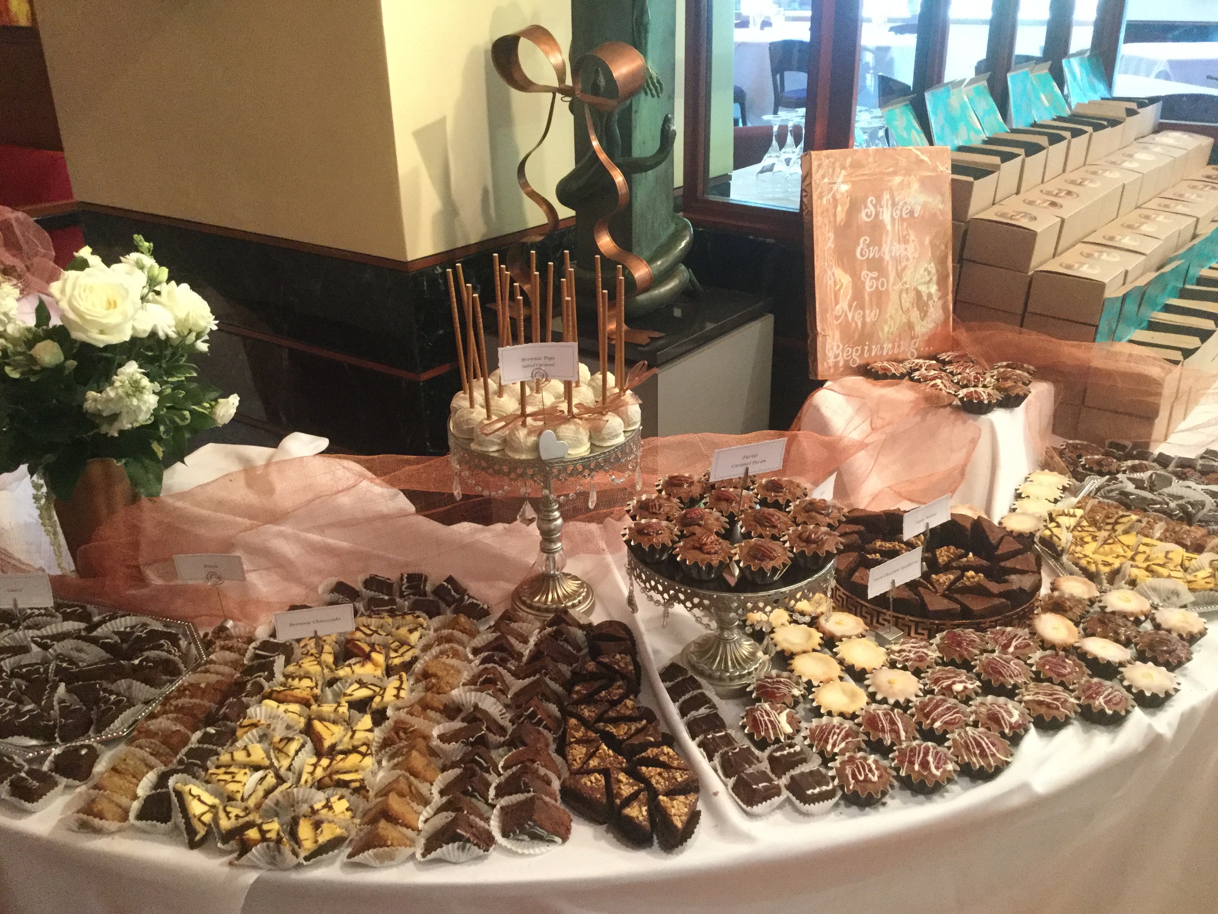 Your Dream Event Awaits You | Brownies Are The New Cake | Dessert Tables and Favors in Metro Detroit | Brownies, Cake Pops, Macarons, Brownie Cakes & More