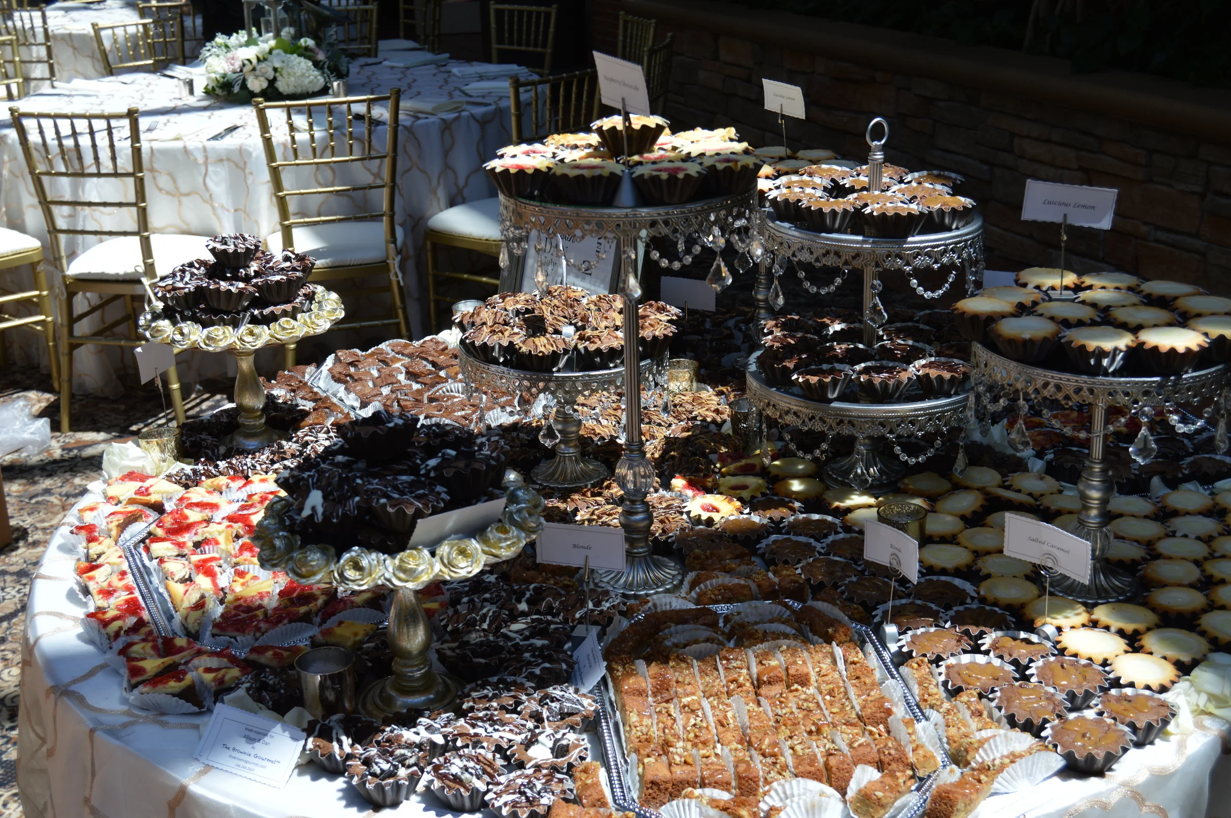 Your Dream Event Awaits You | Brownies Are The New Cake | Dessert Tables and Favors in Metro Detroit | Brownies, Cake Pops, Macarons, Brownie Cakes & More