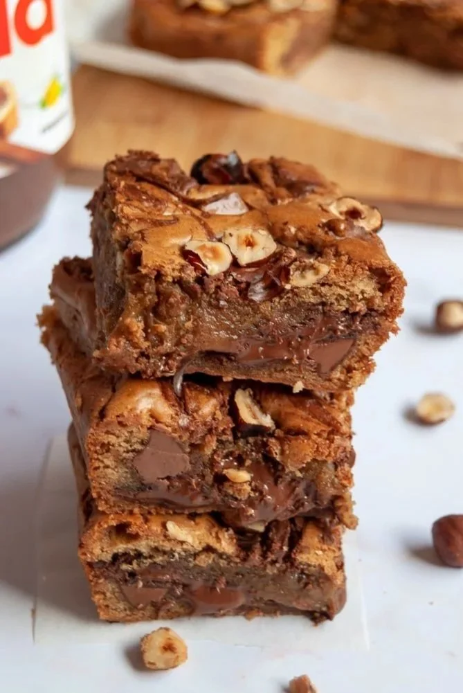 Brownie of the Month -Nutella Signature Blondie