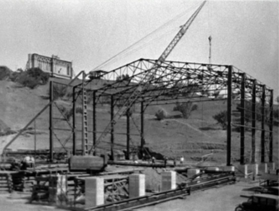 Stage 28 under construction