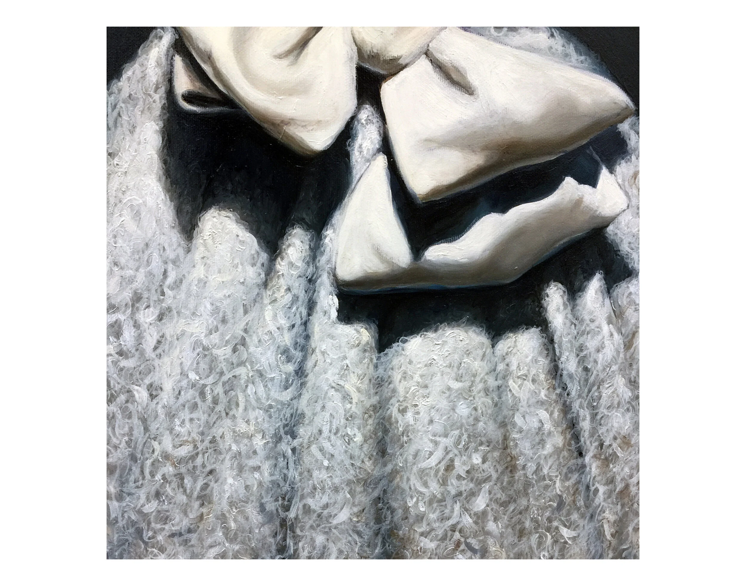 Christian Dior Soirée de Réveillon dress detail