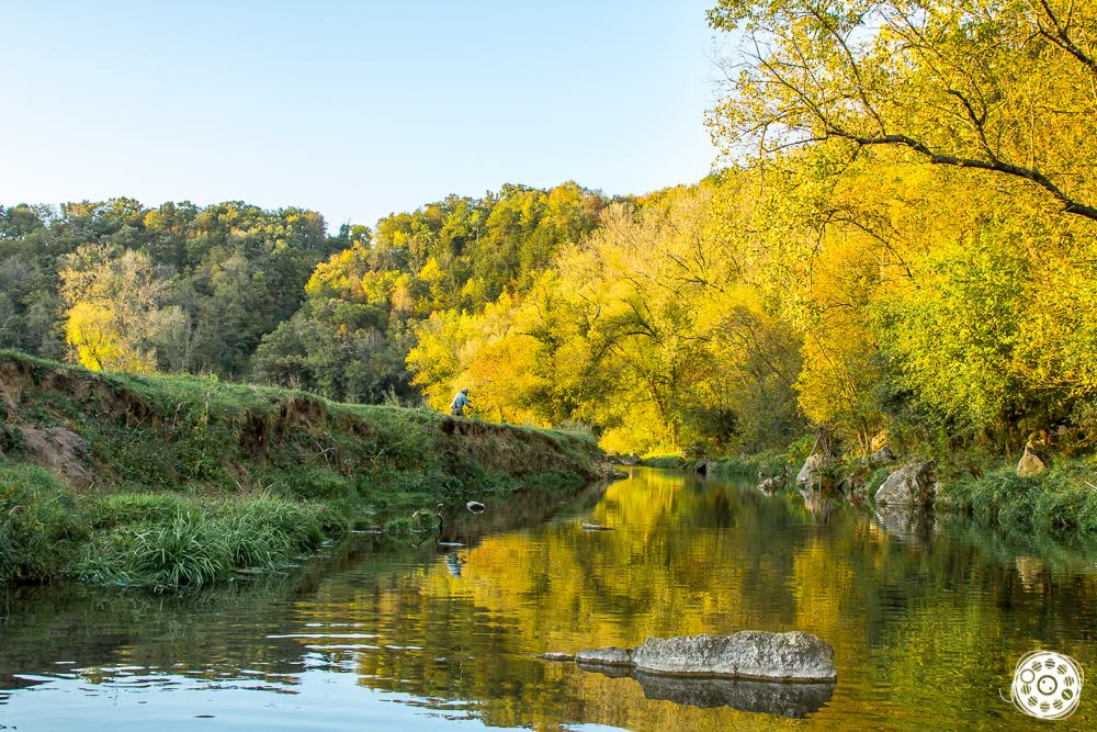 Fishermen and Fisherwomen can now enjoy fishing amongst fall colors. 