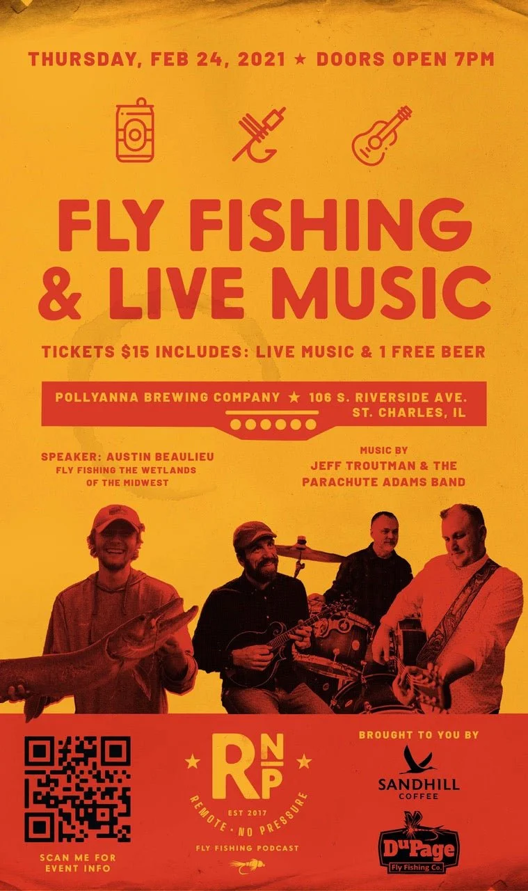 Fly Fishing and Live Music @ Pollyanna Brewing