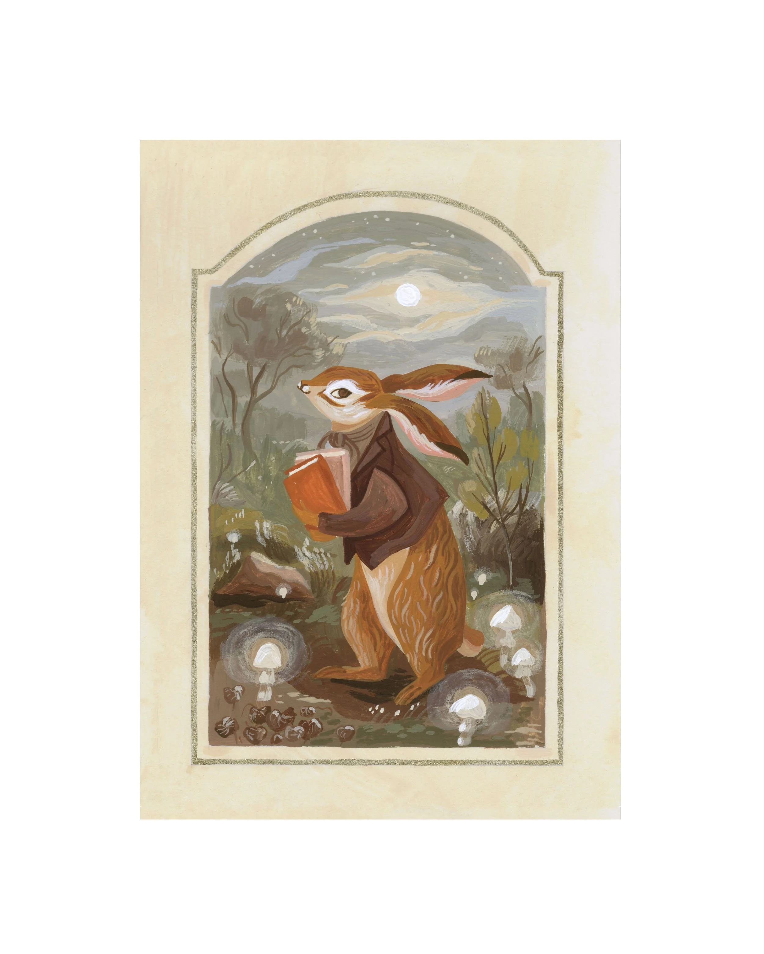 Studious Rabbit Studious Rabbit — Rae Ritchie Surface Design & Illustration