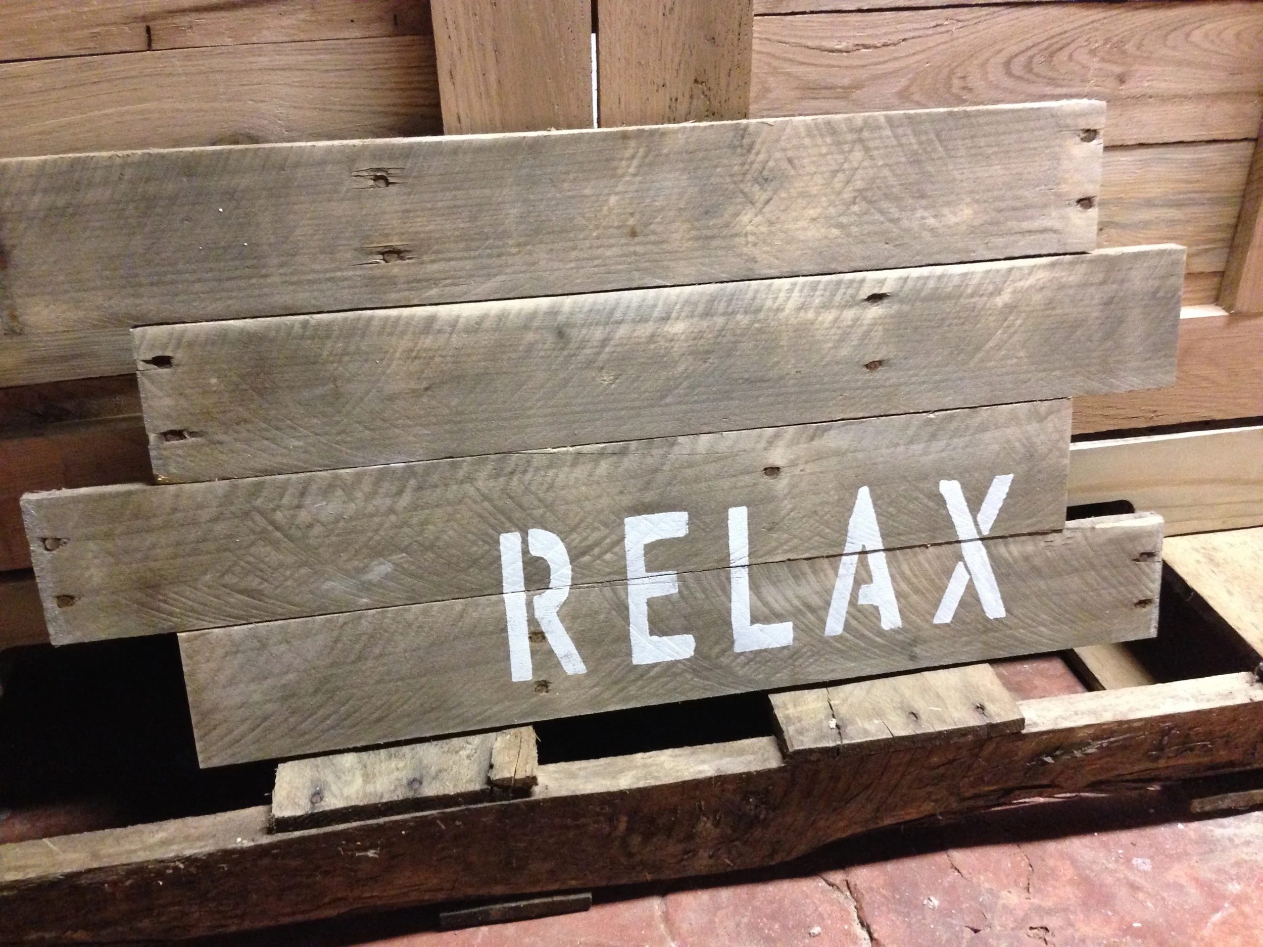 Pallet Sign