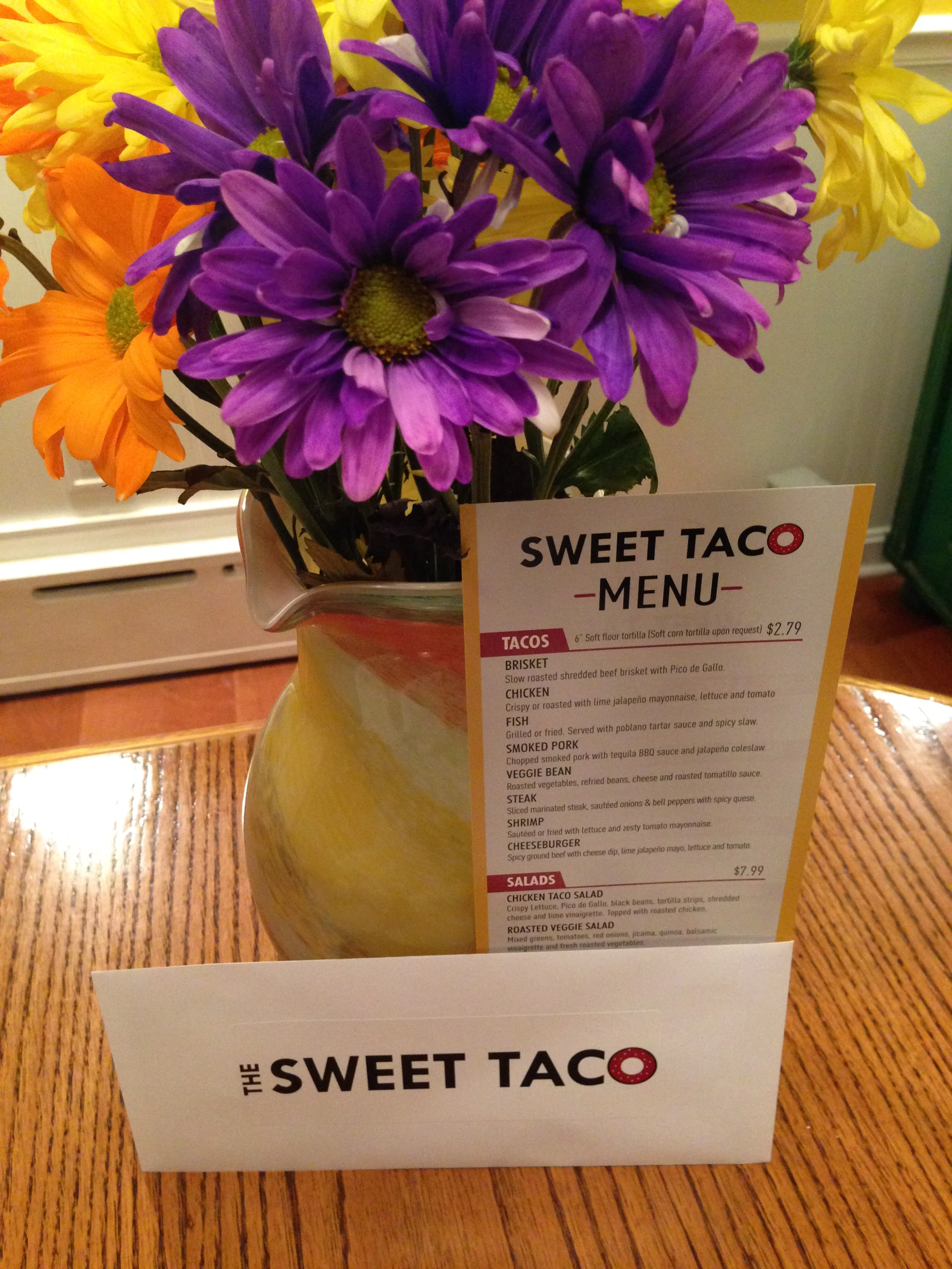Have you been to this place yet? It's off of Moreland Rd. in Willow Grove and it's SO COOL. They have really cheap but yummy tacos AND unique donuts made from scratch each day! Seriously, really unique and delicious dining experience. 