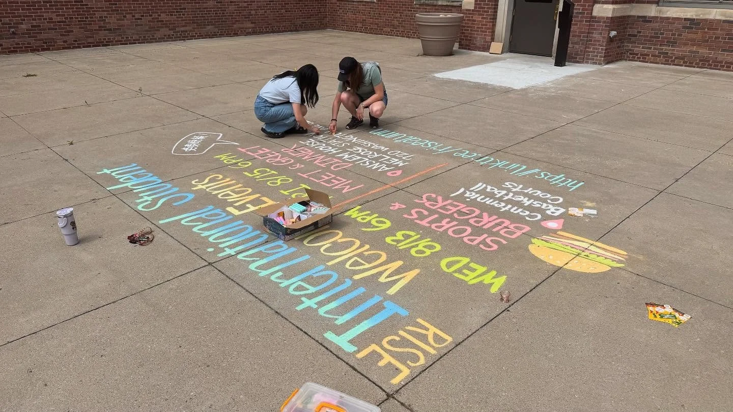 Lots more chalking this year and a lot of new awesome chalkers!