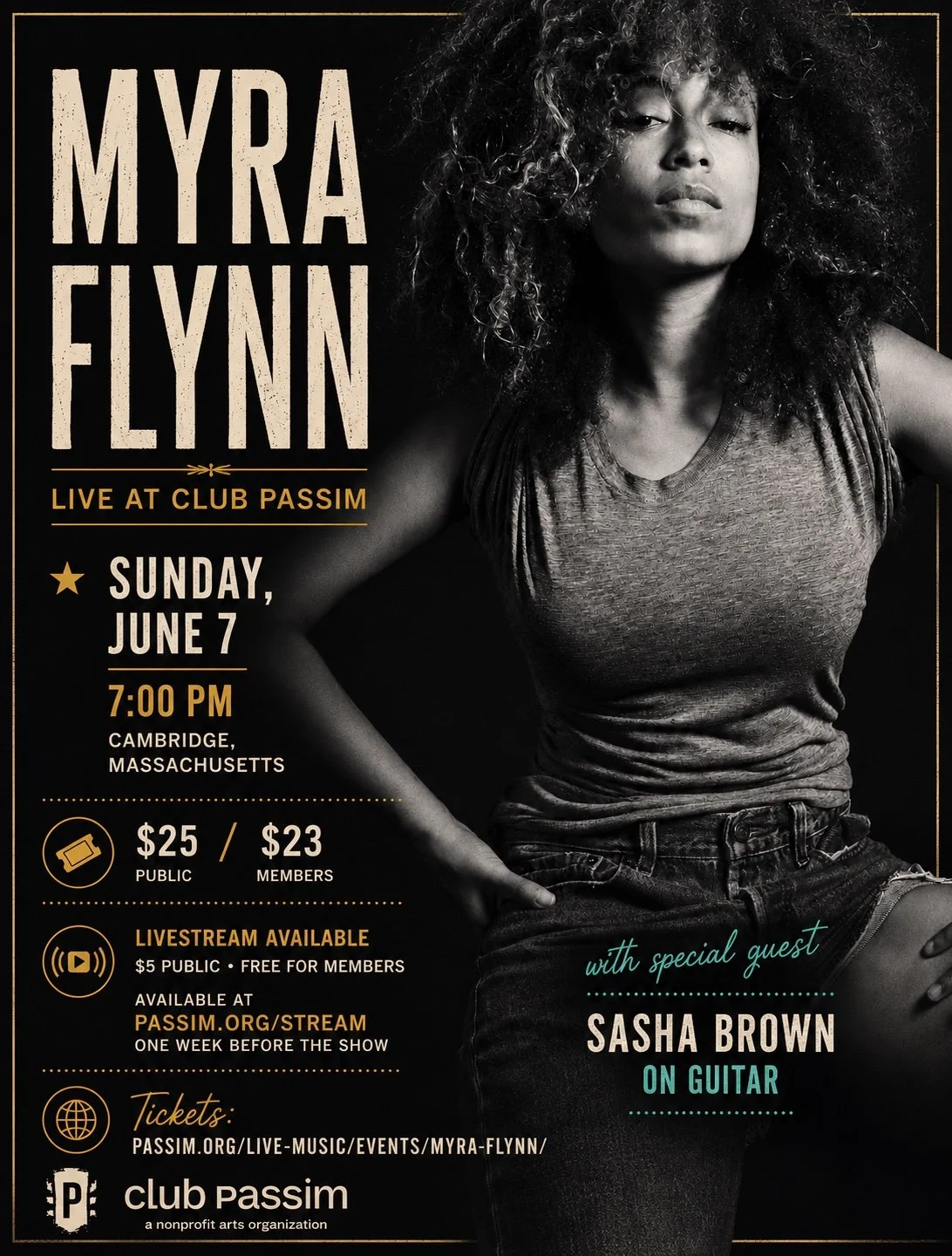 Myra Flynn @ Club Passim