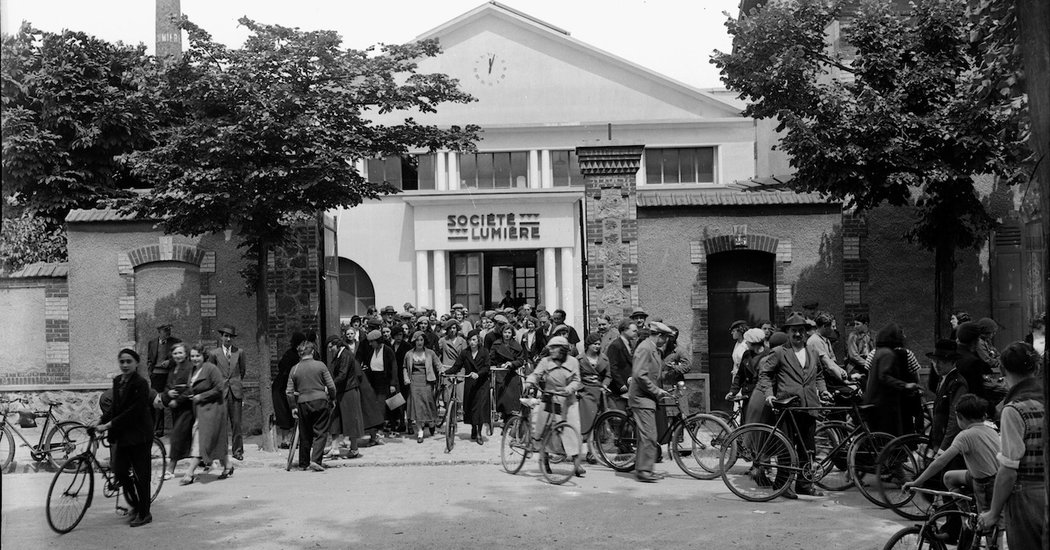 Société Lumière, the factory that birthed the invention of projecting light onto a screen, thereby dethroning Edison's Kinetoscope and changing the future of cinema.