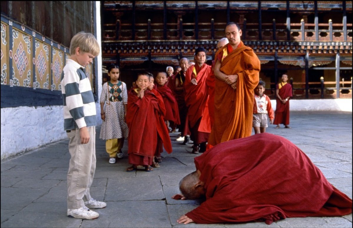 Little Buddha (Eric Wiesendanger) adjusting to his new world
