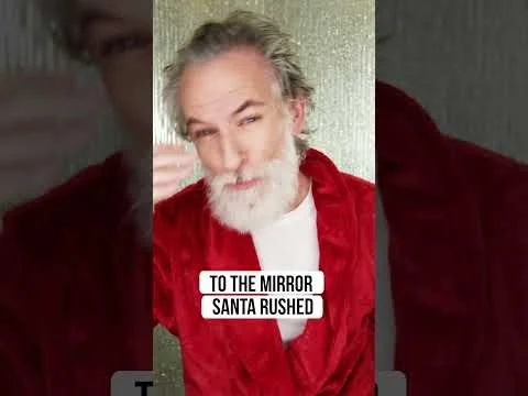 Santa's "Glow Up" for Pantene
