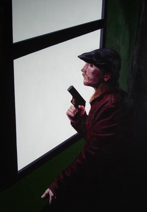 Crossroads #3 - acrylic on canvas 24" x "30