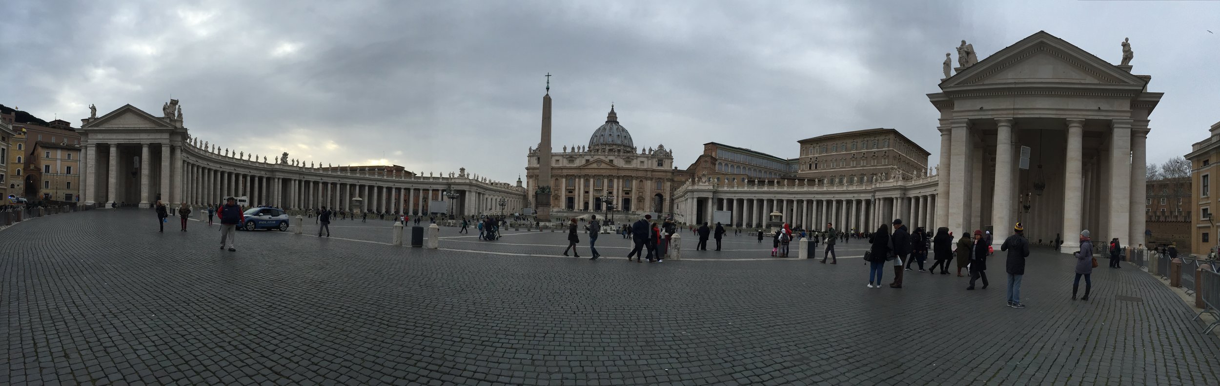 The Vatican in Rome. 6 hours of playing tourist, and my hip was toast!