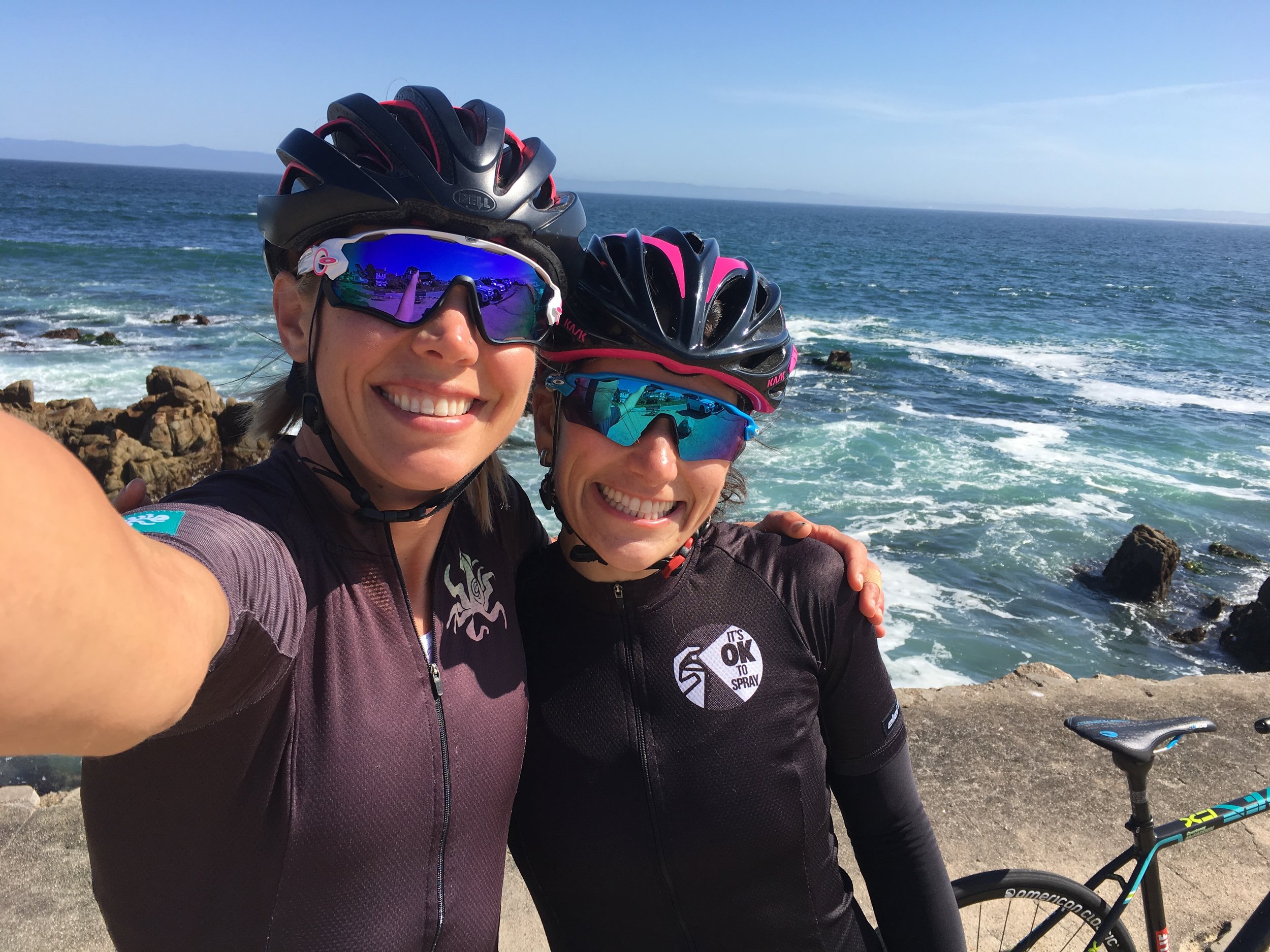 Catching up with great friends was the highlight of my trip to Monterey.