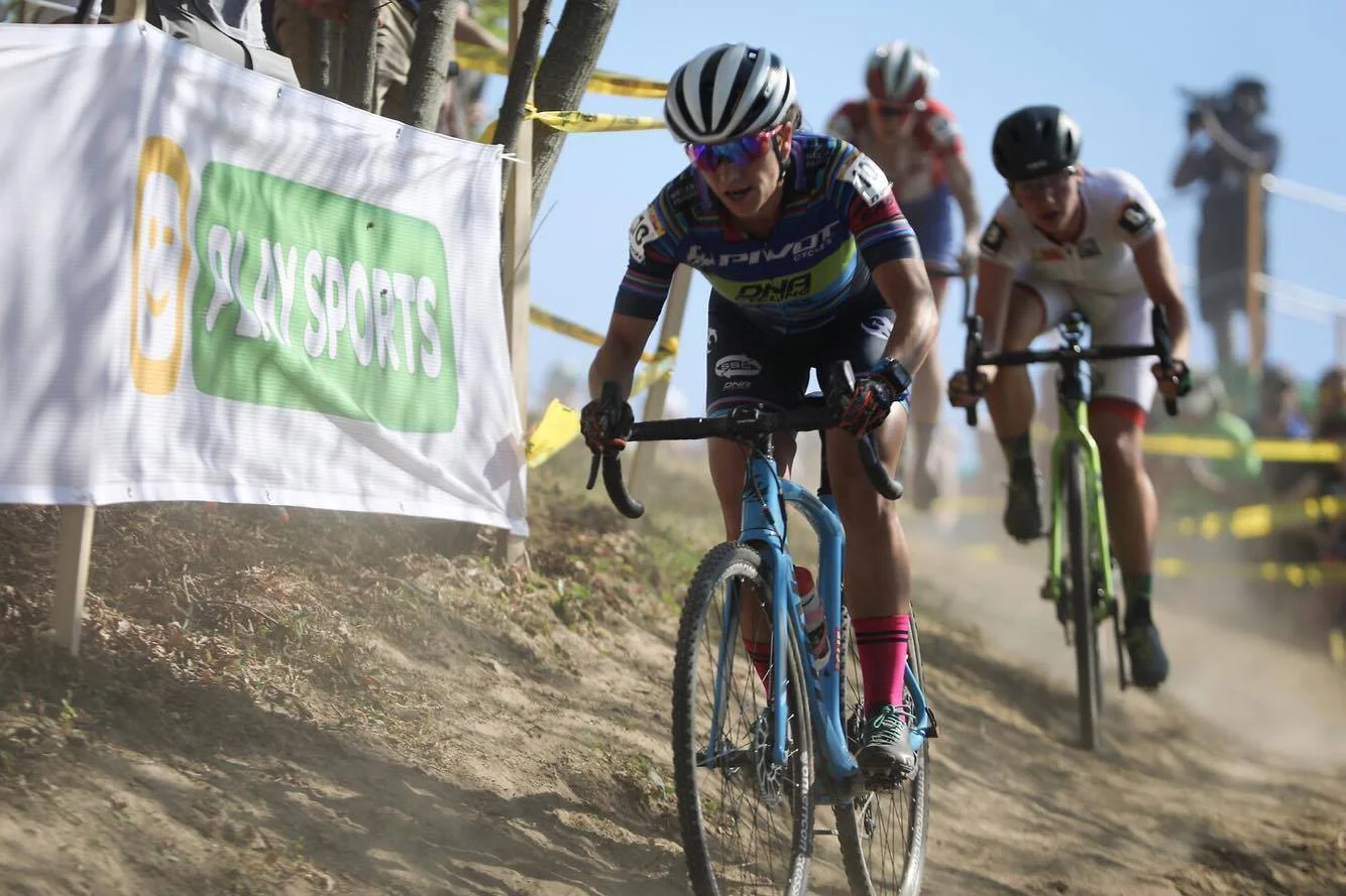 This is the spot I slid out on during the last 1 minute of the race. Oops! Photo Credit: Meg McMahon