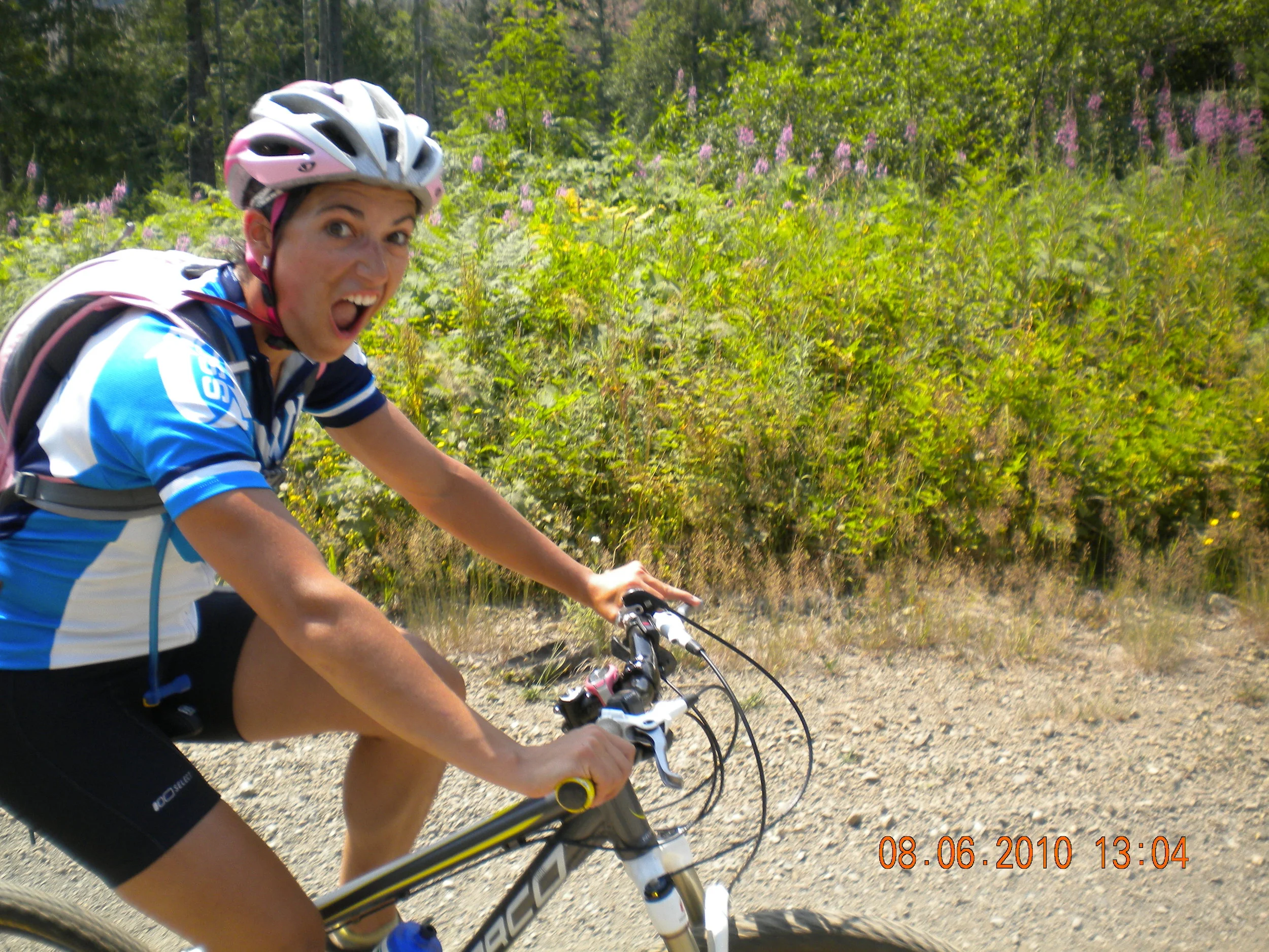 My first summer of mountain biking. 
