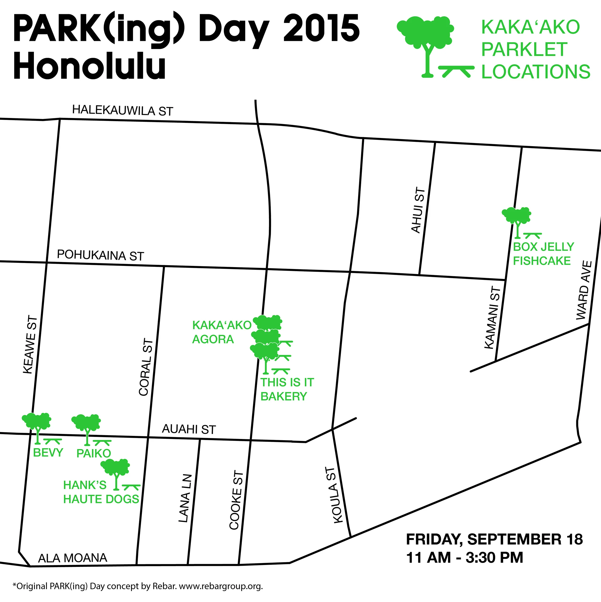 Walk #3: PARK(ing) Day