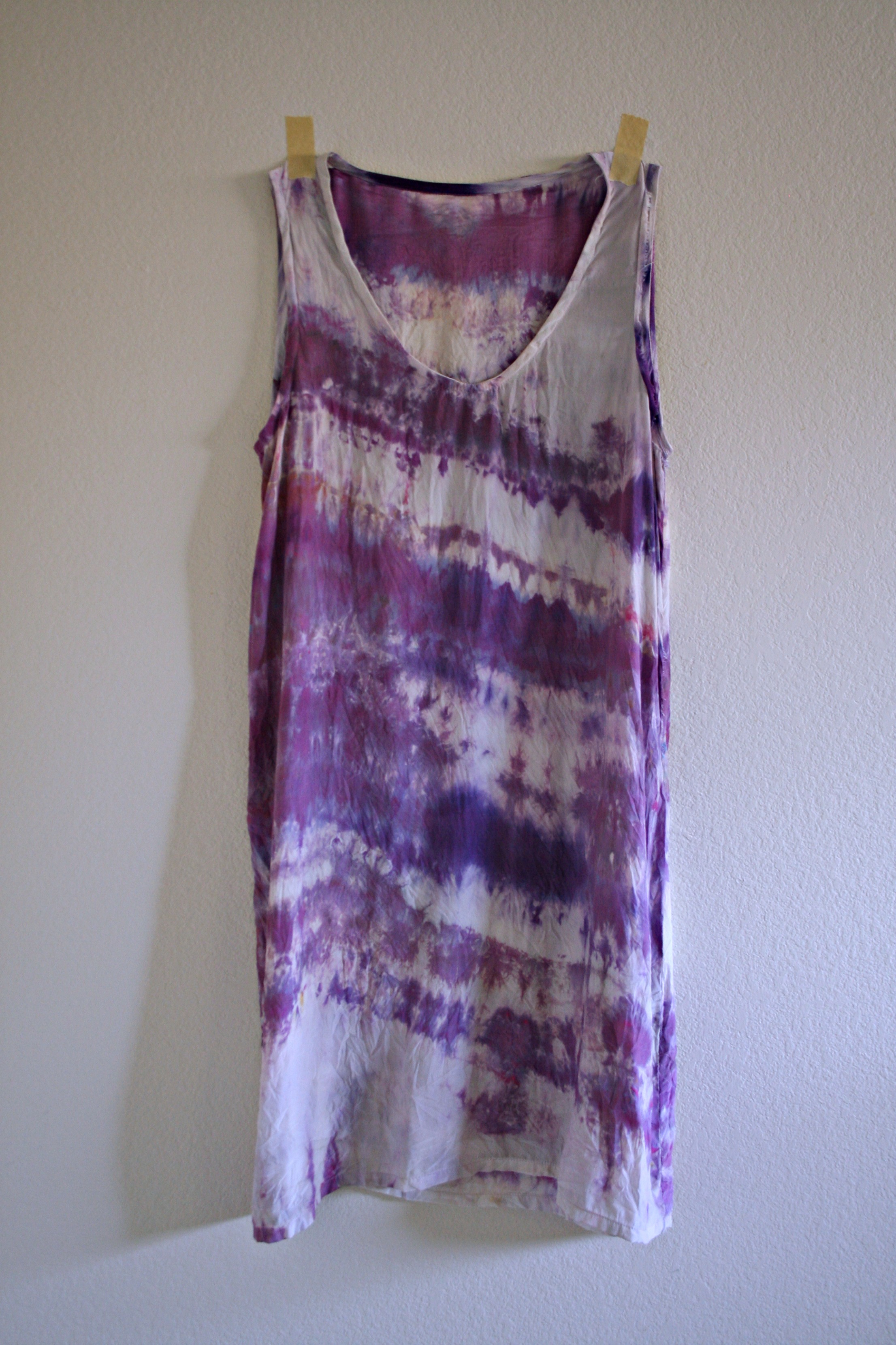 early test piece - not ironed!