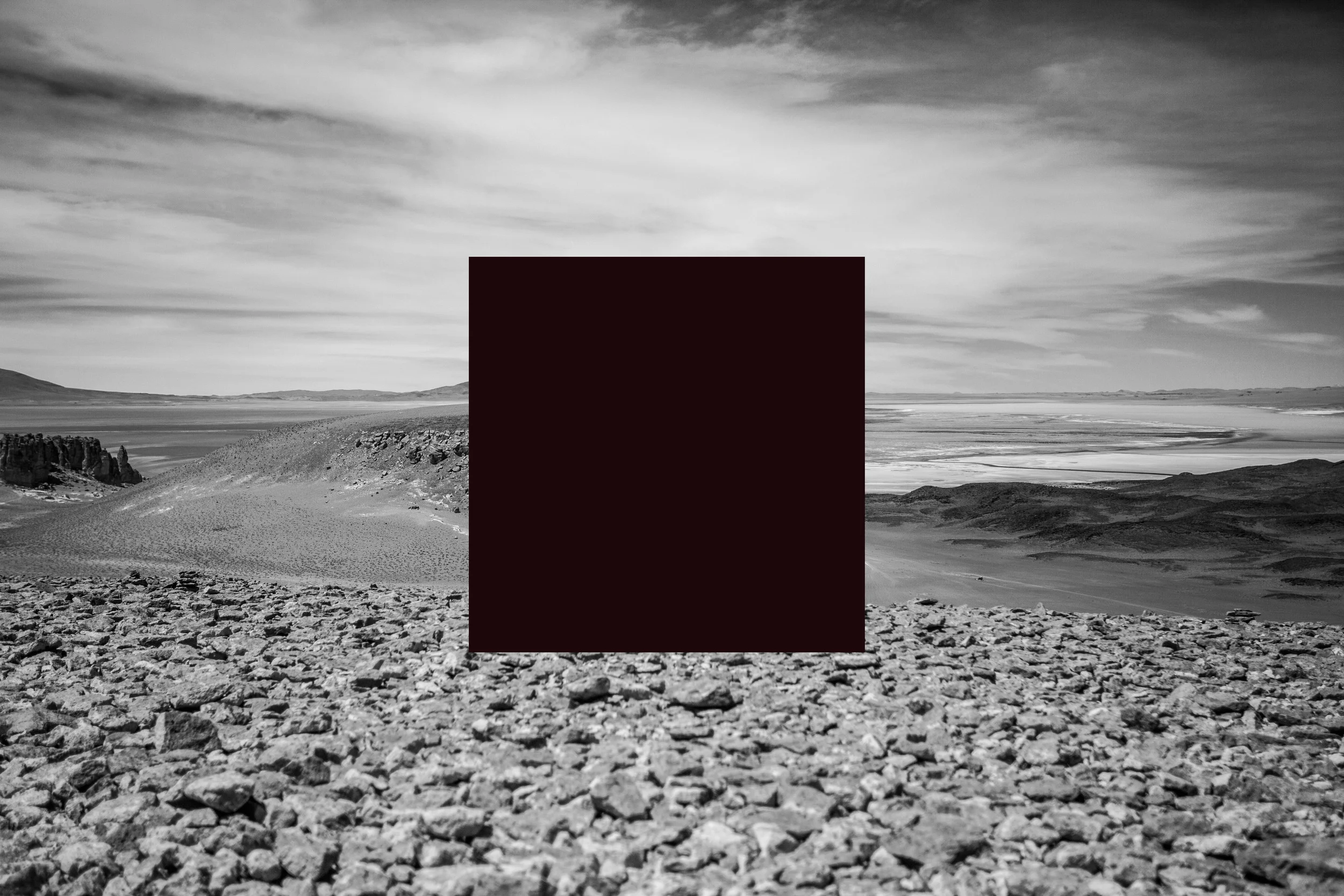 Homage to Josef Albers, Black, 2016
