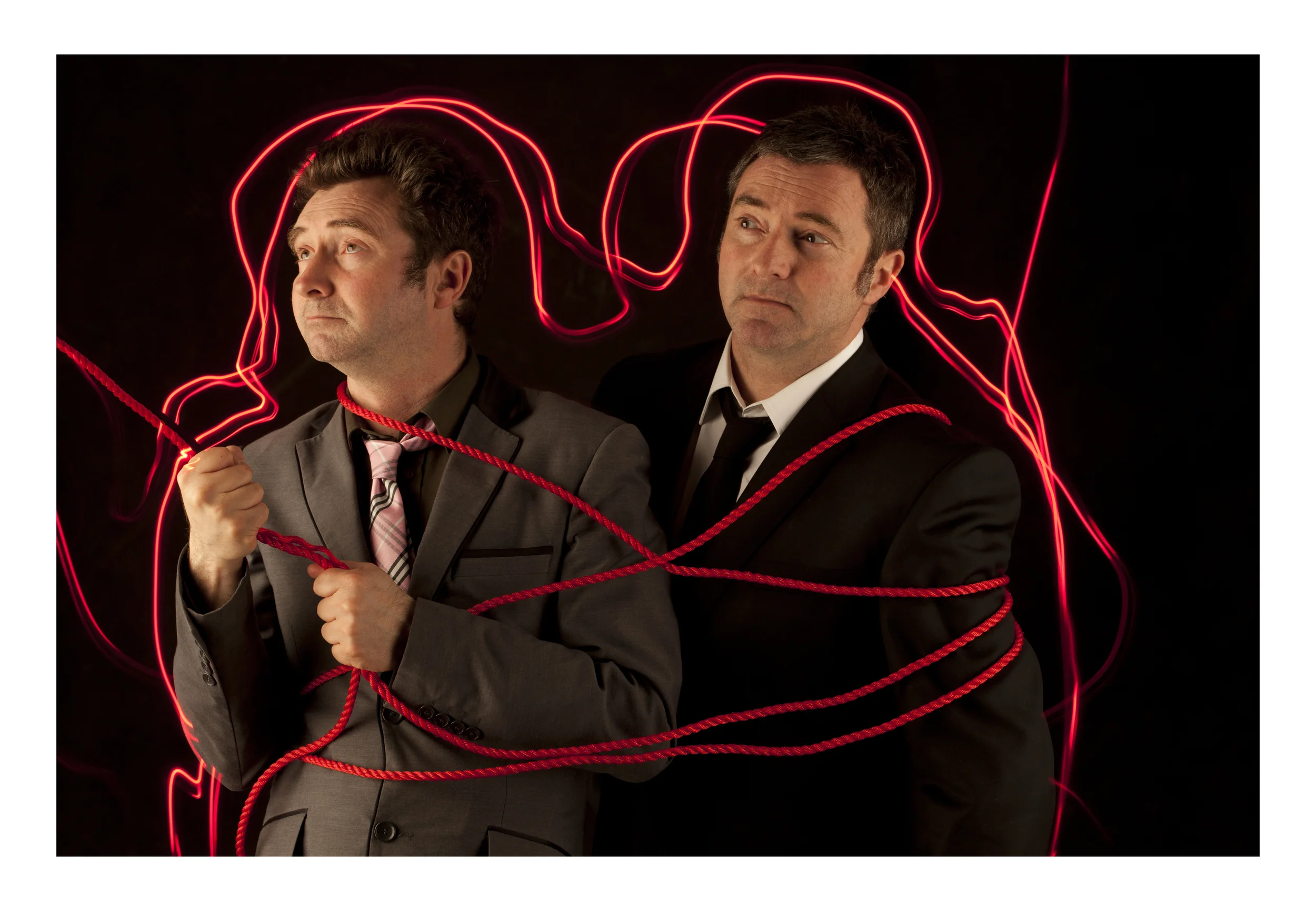 Identical Twins, John & Peter  I (In memory of Johnny), 2016
